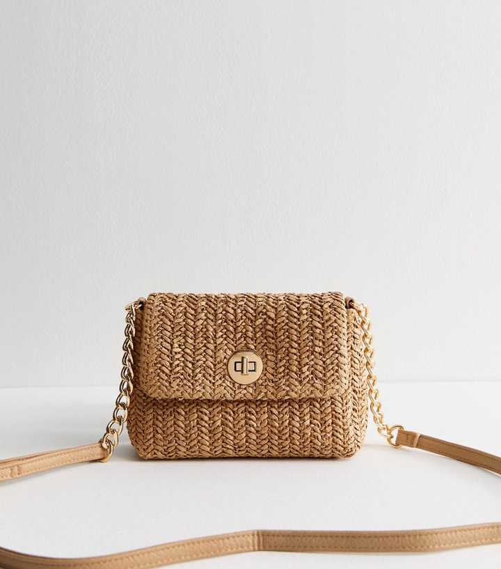 Woven Crossbody Bag